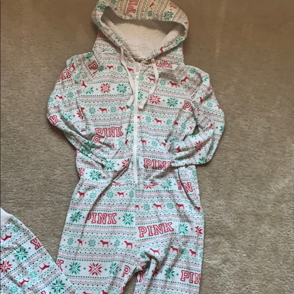 VS PINK onesie pajamas